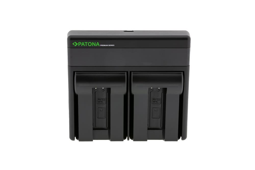 Chargeur PATONA Premium Dual PD Performance pour Canon NB-9L avec entrée/sortie USB-C