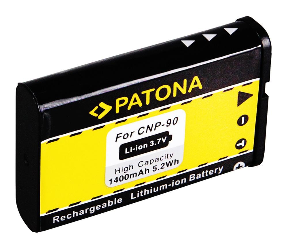 Batterie PATONA pour Casio Exilim EX-H10 EX-H-10 EXH10 NP-90 NP90 Batterie PATONA pour Casio Exilim EX-H10 EX-H-10 EXH10 NP-90 NP90