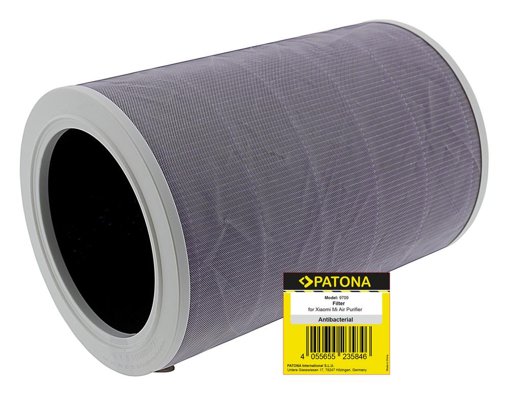 Filtre HEPA antibactérien PATONA pour Xiaomi Mi Air Purifier 2 et 3