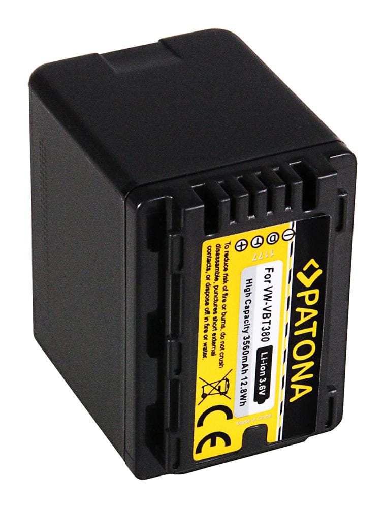 PATONA batteria per Panasonic VW-VBT380 HC-V720 V727EB V770EB W570 PATONA batteria per Panasonic VW-VBT380 HC-V720 V727EB V770EB W570