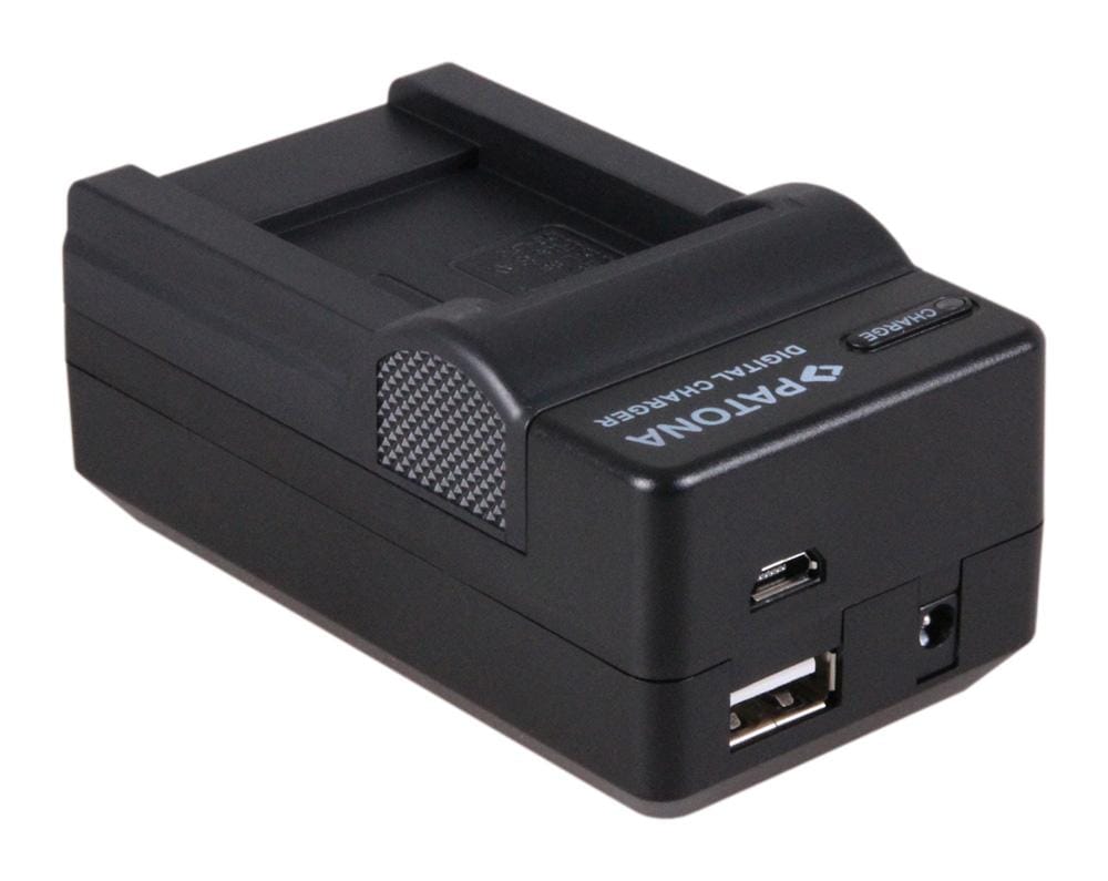 PATONA 4in1 Charger for Pentax D-LI88 Optio P70 W90 H90 P80 WS80