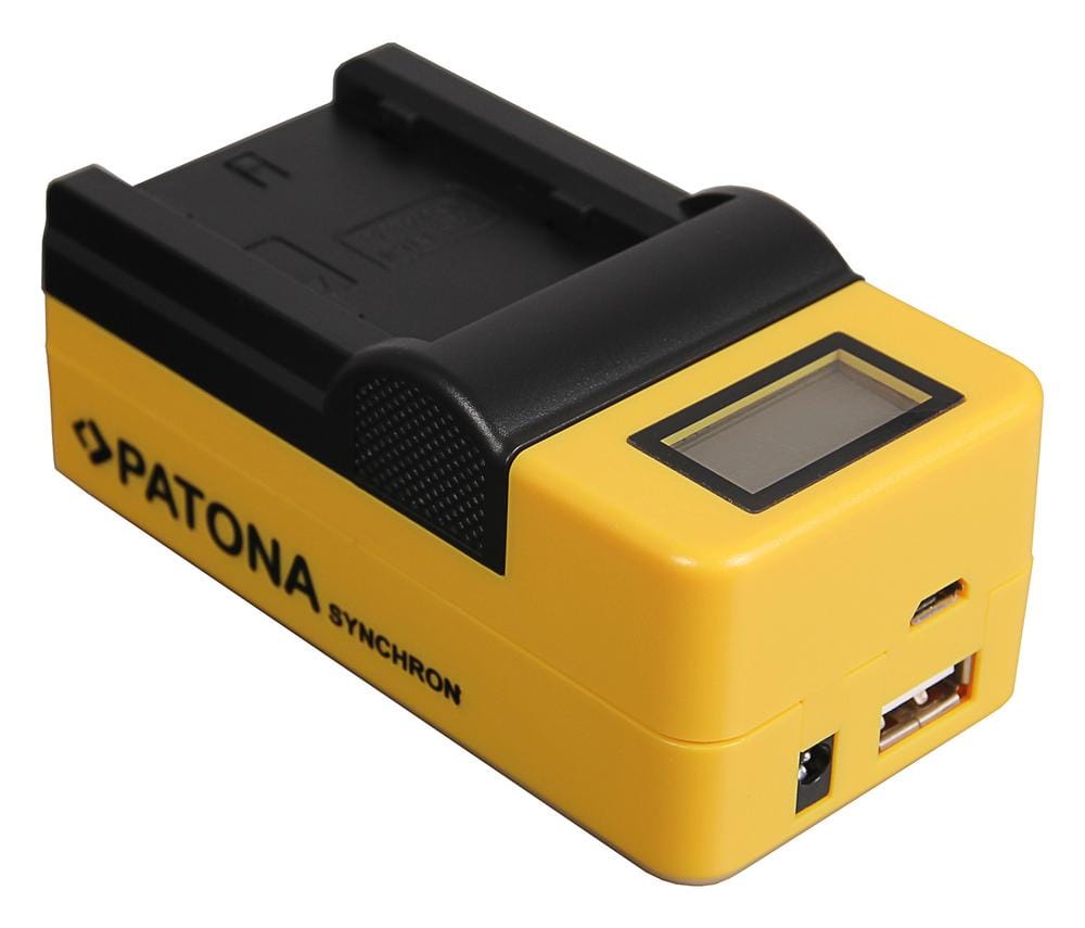 Chargeur USB Synchron PATONA pour Fuji NP-W235 Fujifilm XT4 avec affichage LCD Chargeur USB Synchron PATONA pour Fuji NP-W235 Fujifilm XT4 avec affichage LCD