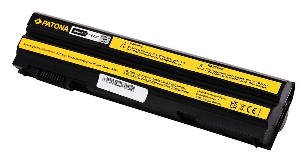 Bateria PATONA para Dell Latitude E6420 E6420 ATG E6430 E6520 E6530 E5420 9 células 6600mAh