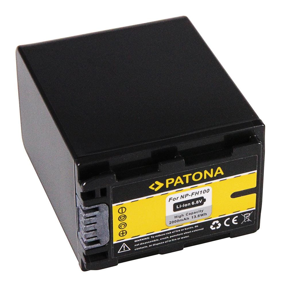 PATONA Batteria per Sony NP-FH100 NP-FP30 NP-FP50 NP-FP51 NP-FP60 NP-FP61 PATONA Batteria per Sony NP-FH100 NP-FP30 NP-FP50 NP-FP51 NP-FP60 NP-FP61