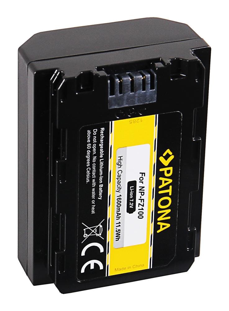 PATONA bateria para Sony NP-FZ100 Alpha 7 III Alpha 7R III Alpha 9 PATONA bateria para Sony NP-FZ100 Alpha 7 III Alpha 7R III Alpha 9