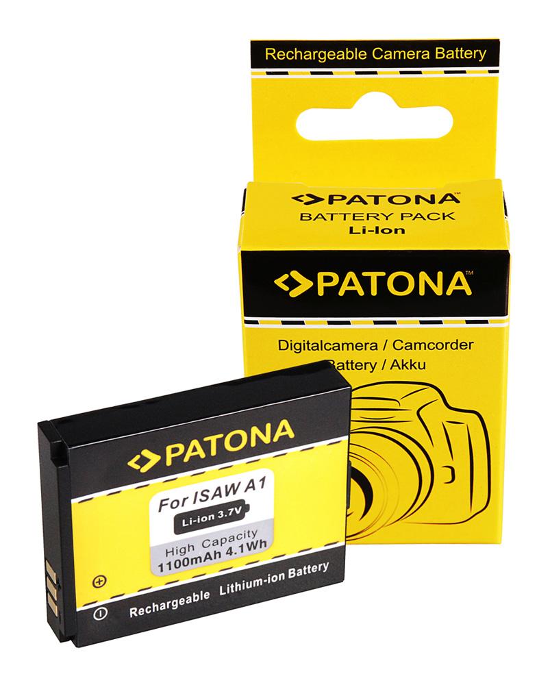 PATONA Battery for Actionpro X7 ISAW A1 A2 A3 ISAW Advance Extreme 083443A