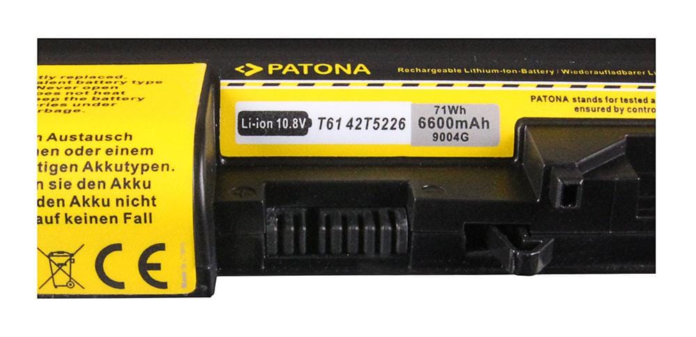 PATONA bateria para IBM T61/R61 wide 41U3198 42T5265 42T4548 42T526