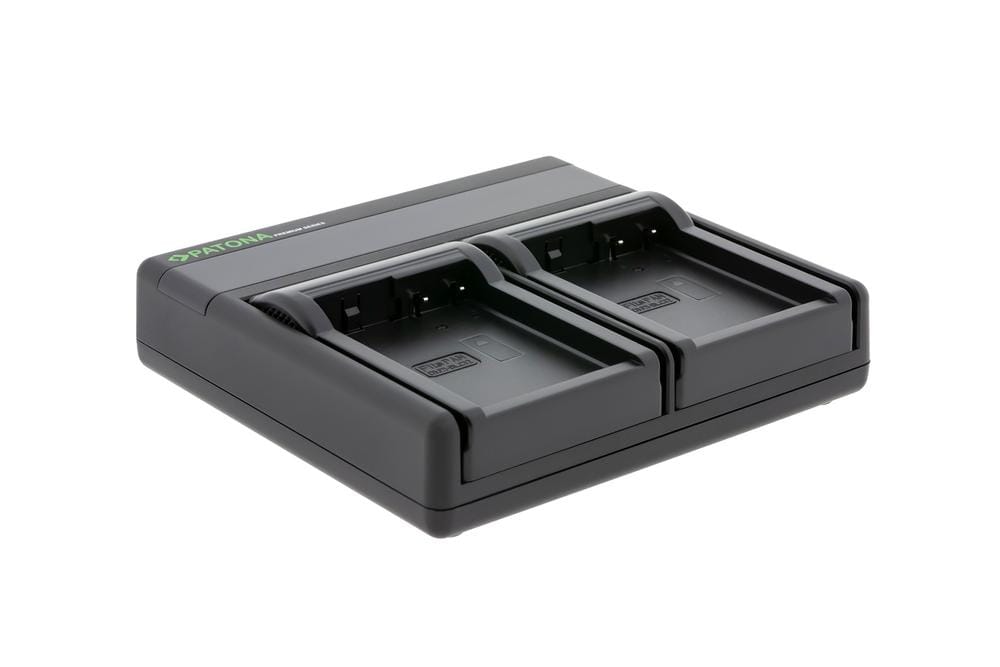 Caricatore PATONA Premium Dual PD Performance per Panasonic DMW-BLC12PP con ingresso/uscita USB‑C