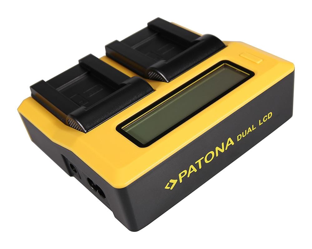 PATONA Carregador USB Dual LCD para Sanyo DB-L90 DMX DMXSH1 DMX-SH1 DMXSH11 DMX-SH11 VPC