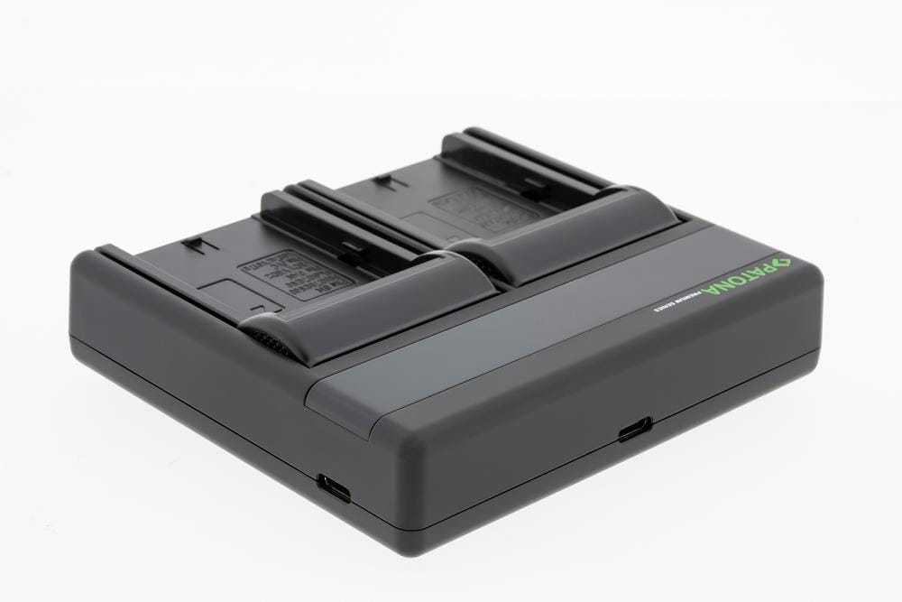 PATONA Premium Dual PD Performance Ładowarka do Sony NP-FM50 z wejściem/wyjściem USB‑C