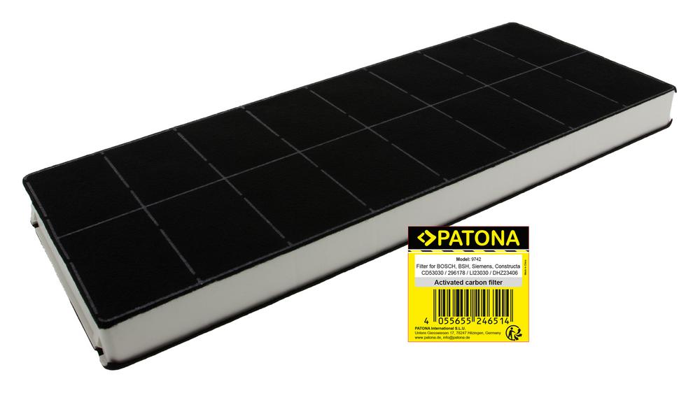 Filtre PATONA pour hotte de cuisine Bosch BSH Constructa Siemens CD53030 296178 LI23030 DHZ23406 Filtre PATONA pour hotte de cuisine Bosch BSH Constructa Siemens CD53030 296178 LI23030 DHZ23406