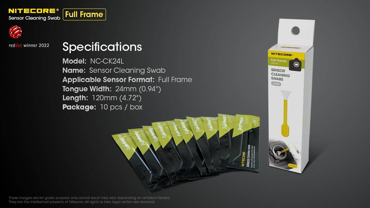 Nitecore sensor cleaning sticks - The solution for dust-free sensors Nitecore sensor cleaning sticks - The solution for dust-free sensors