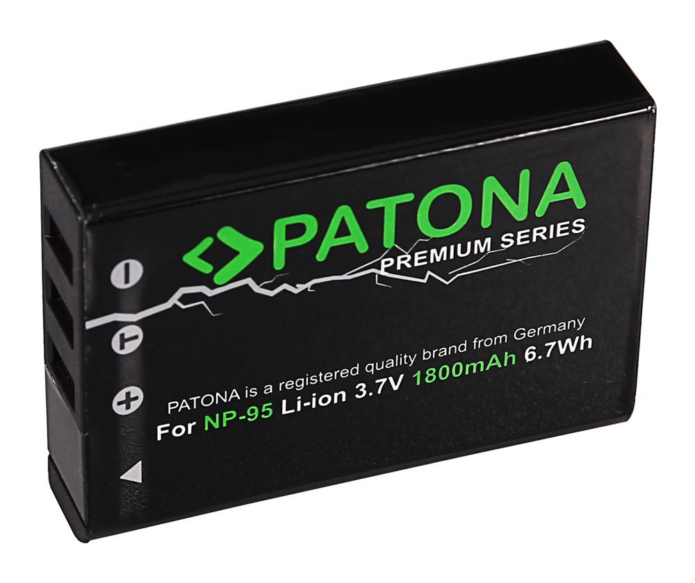 PATONA Premium Battery for Fujifilm NP-95 Finepix F30/F31 X100