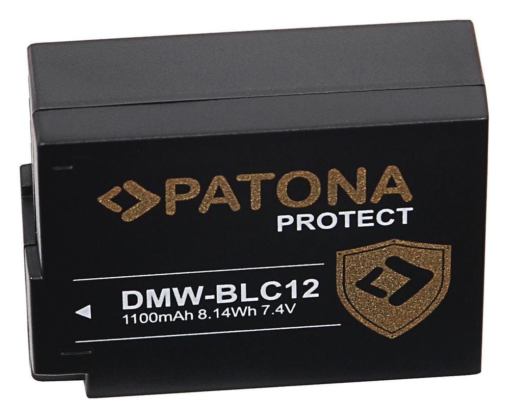 🛡️ PATONA PROTECT Batería para Panasonic DMW-BLC12 Lumix DMC FZ200 DMC G6 G5 GH2 🛡️ PATONA PROTECT Batería para Panasonic DMW-BLC12 Lumix DMC FZ200 DMC G6 G5 GH2