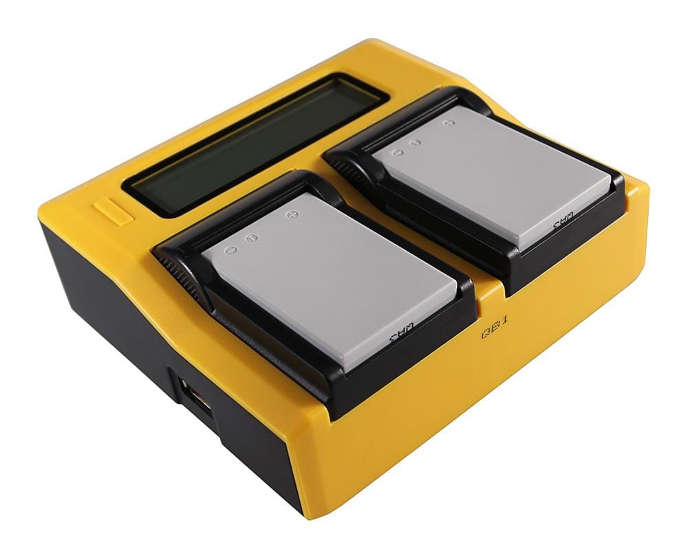 Carregador USB Dual LCD PATONA para Nikon EN-EL5 CoolPix 3700 4200 5200