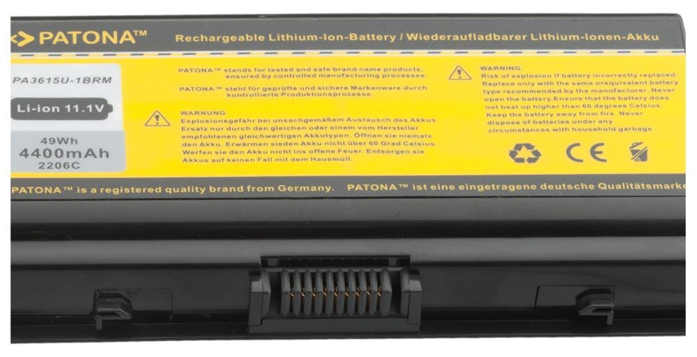 PATONA Battery for Toshiba PA3615U PABAS115 PA3615U-1BRS PA3615U-1BRM