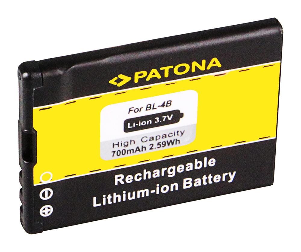 PATONA Batterie pour Nokia BL-4B Nokia 2630 2760 500 6111 7370 7373 7500