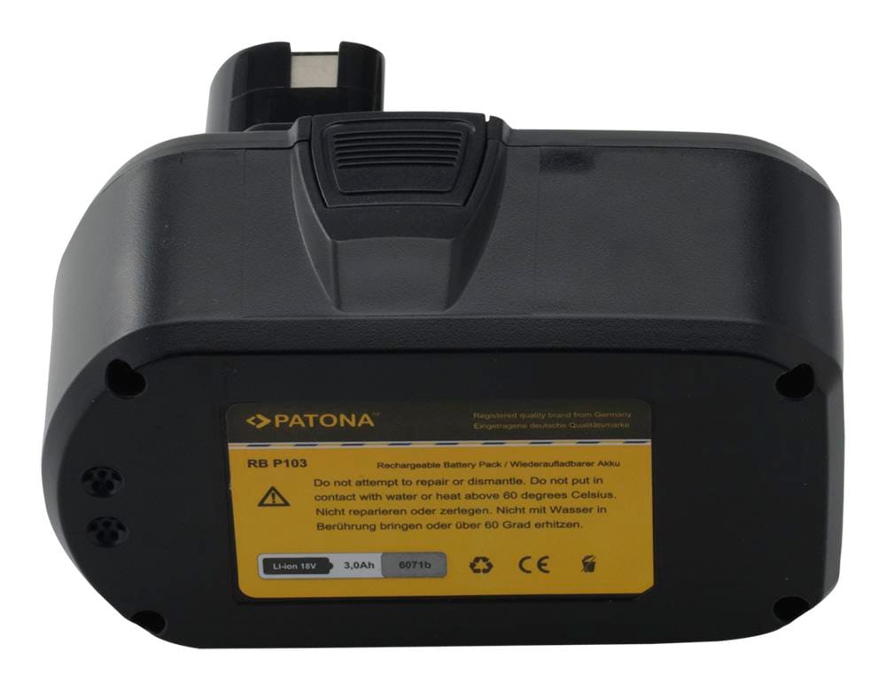 PATONA Batterie pour Ryobi RB18L15 BPL18151 BCL14181 BID1821 P102 P200 P300 PATONA Batterie pour Ryobi RB18L15 BPL18151 BCL14181 BID1821 P102 P200 P300