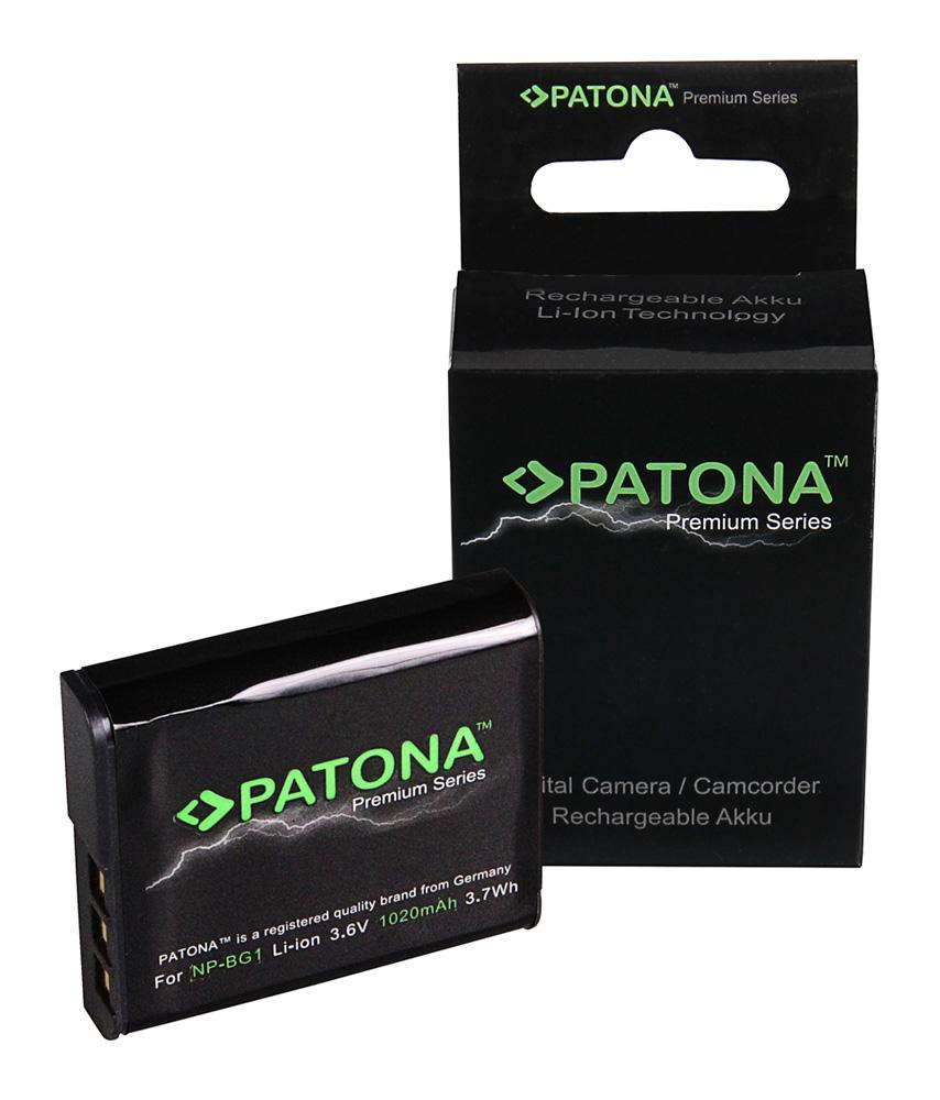 PATONA Bateria Premium para Sony NP-BG1 CyberShot DSC H55 DSC H70 DSC H90