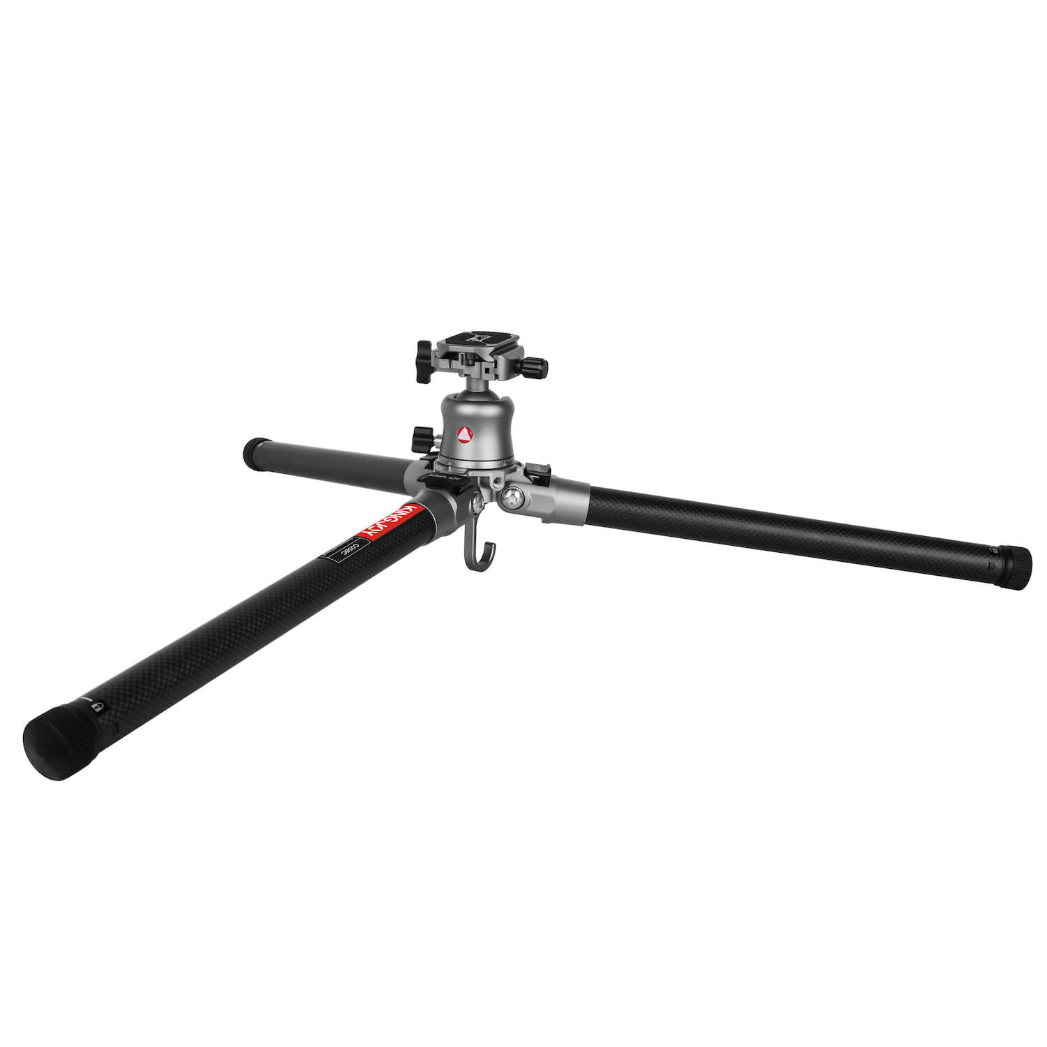 Travel tripod made of carbon C56C as a set with T20X tripod head Travel tripod made of carbon C56C as a set with T20X tripod head