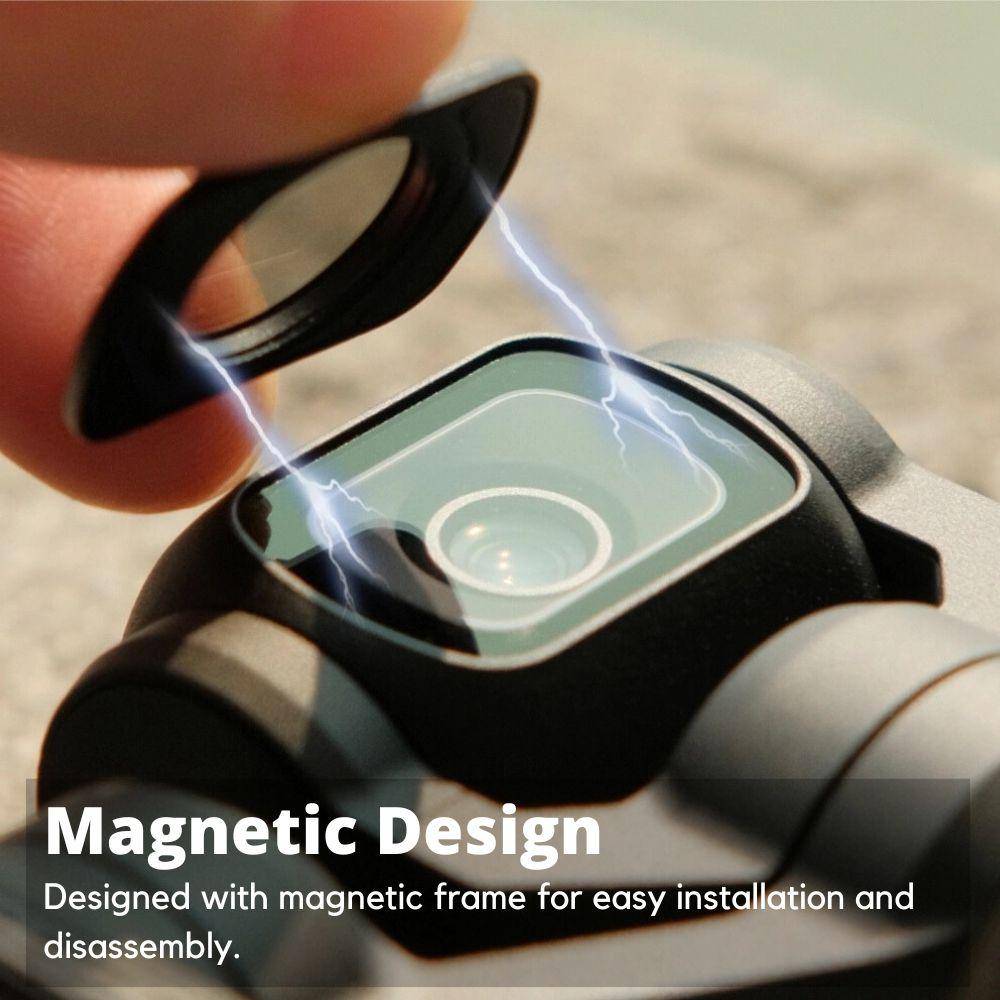 Conjunto de filtros 4 em 1 DJI Osmo Pocket 3 Conjunto de filtros 4 em 1 DJI Osmo Pocket 3