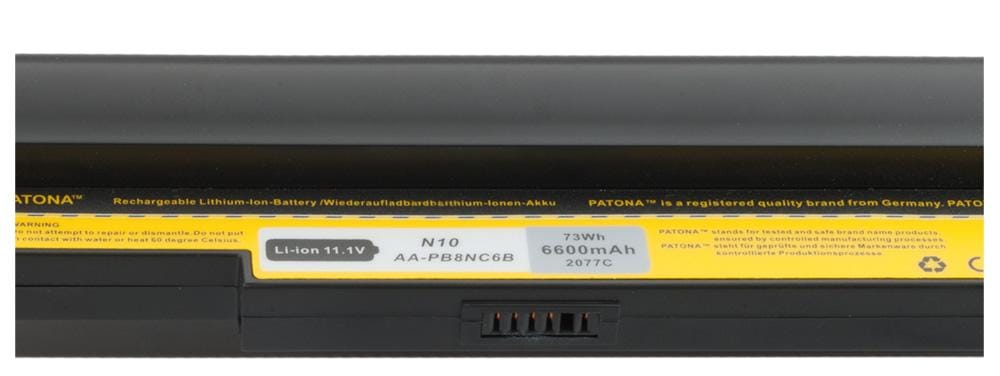 PATONA Battery for Samsung NC10 NC20 ND20 N110 N120 N130 6600mAh