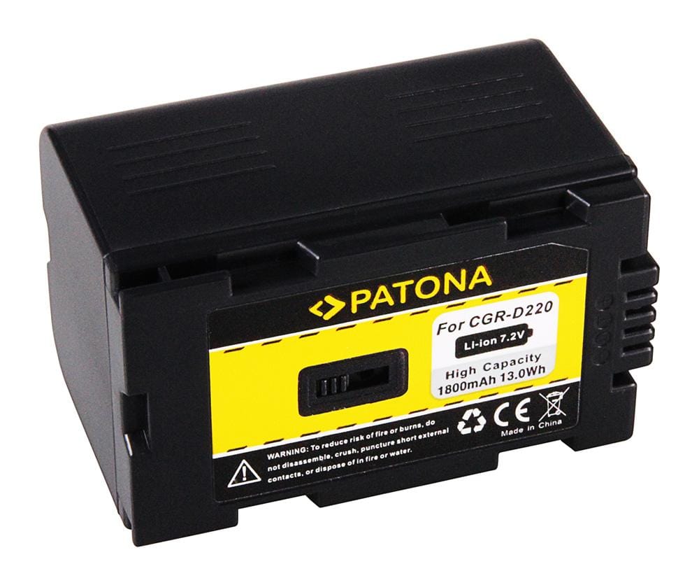 Batería PATONA para Panasonic CGR-D220 CGR-D16 serie NV CGA-D54 CGA-D54S CGA-D54SE CGA-D54SE 1B Batería PATONA para Panasonic CGR-D220 CGR-D16 serie NV CGA-D54 CGA-D54S CGA-D54SE CGA-D54SE 1B