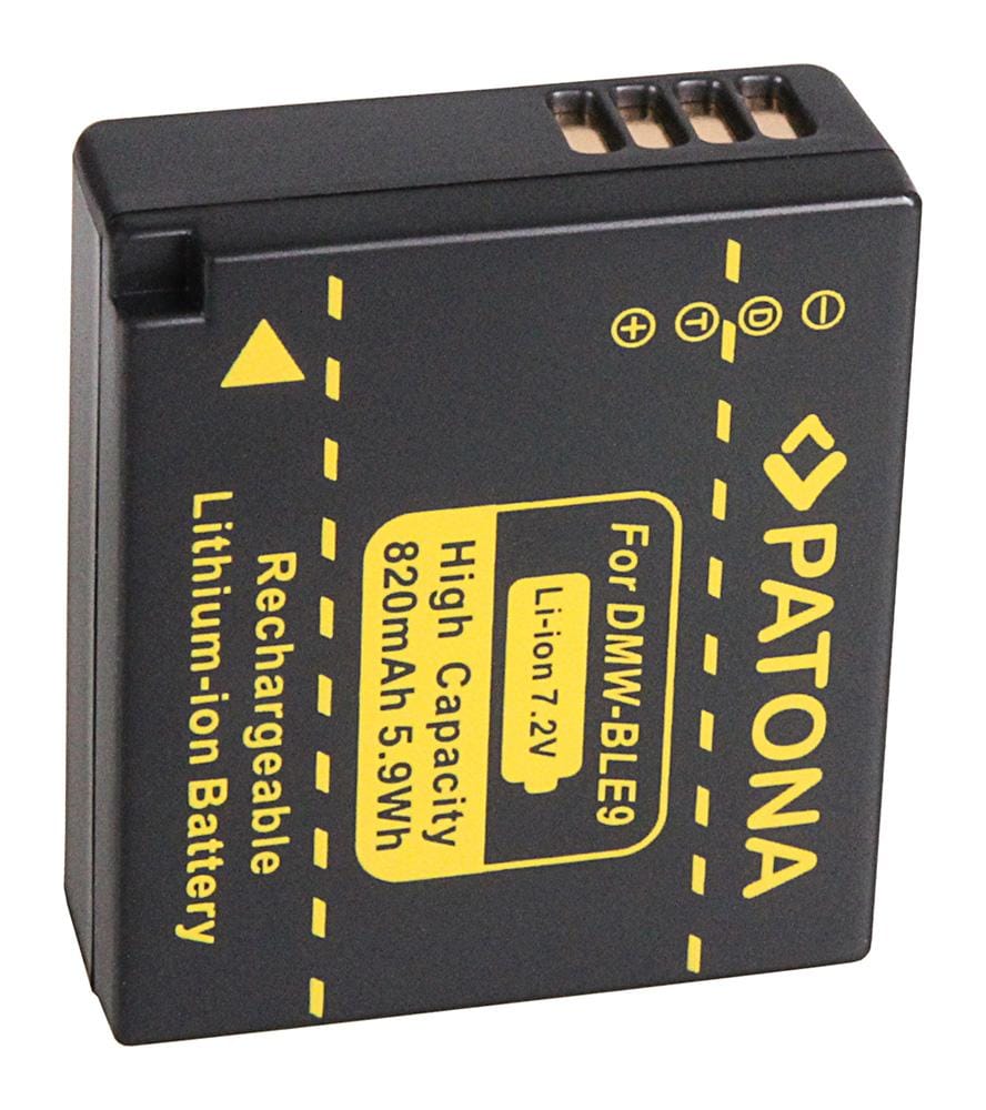 PATONA Batteria per Panasonic DMC GF3T GF3W GF3 GF3x S6 S6K BLE9 BLE9PP