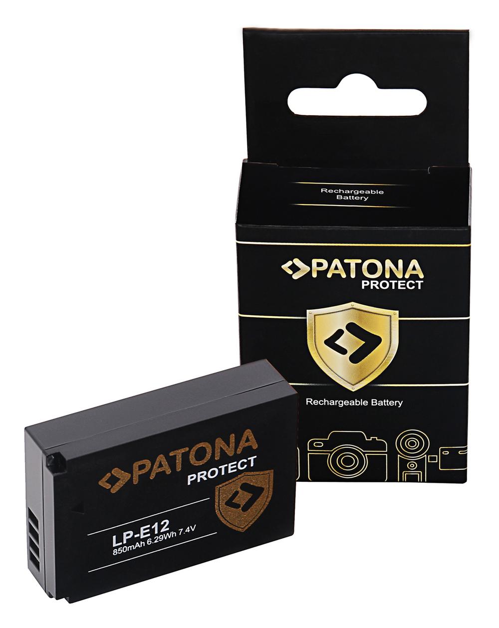 PATONA PROTECT Bateria para Canon EOS M50 EOS-M50 LP-E12
