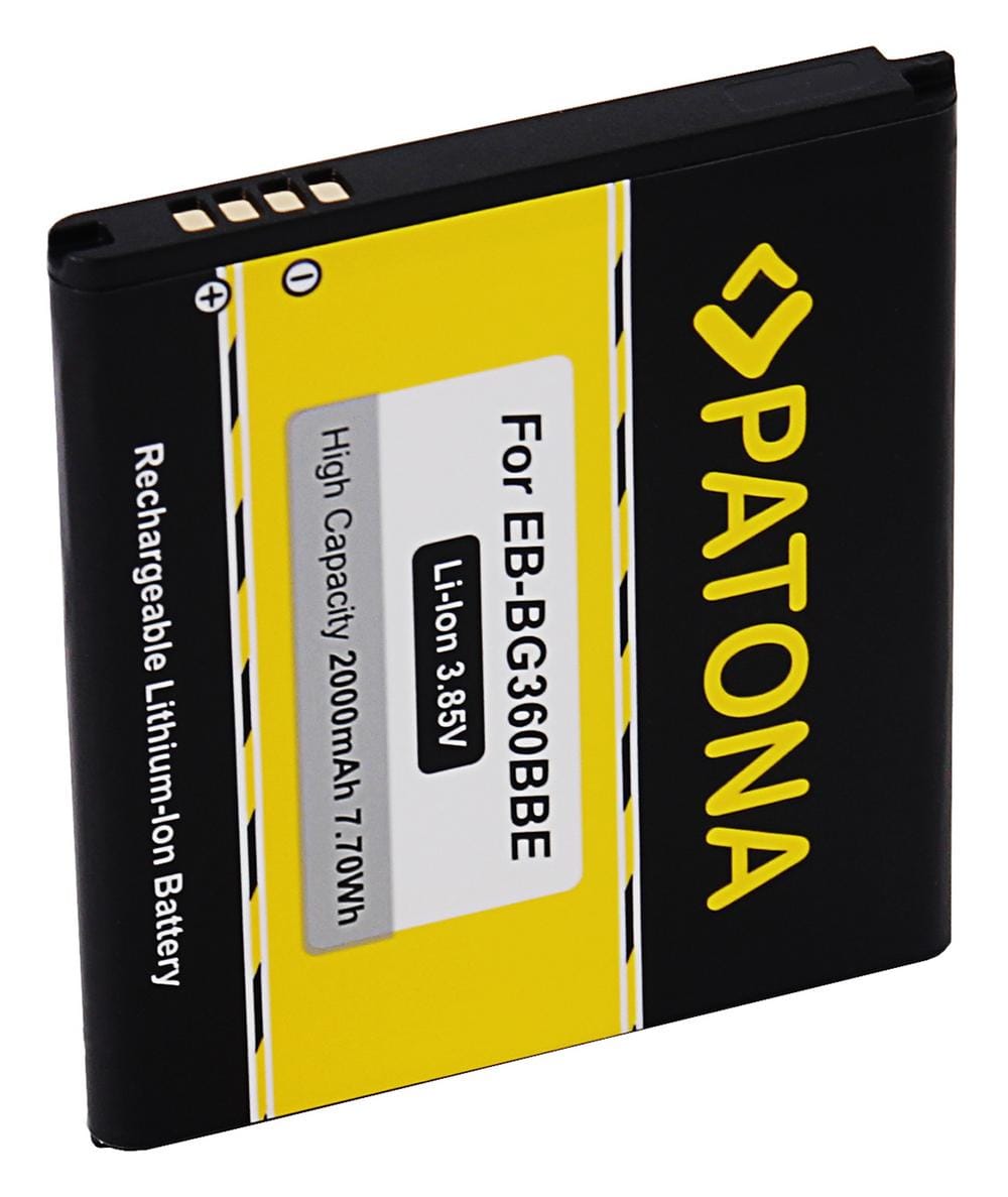 PATONA batería para Samsung Galaxy Core Prime EB-BG360BBE EB-BG360CBC CS-SMG361SL PATONA batería para Samsung Galaxy Core Prime EB-BG360BBE EB-BG360CBC CS-SMG361SL