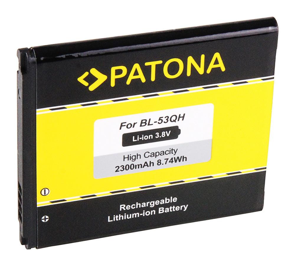 PATONA Battery for LG BL-53QH, LG Optimus 4X HD, LG Optimus F5 (P875)