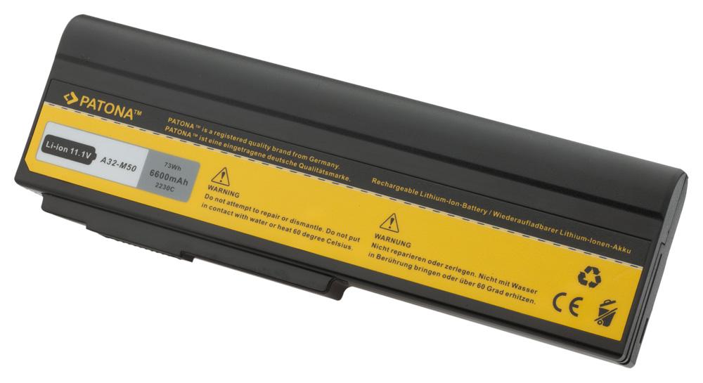 PATONA Bateria para Asus M50 M60 M70SA X55 X57 G50 N61 L50 N53 X64 G60 A32-M50 PATONA Bateria para Asus M50 M60 M70SA X55 X57 G50 N61 L50 N53 X64 G60 A32-M50