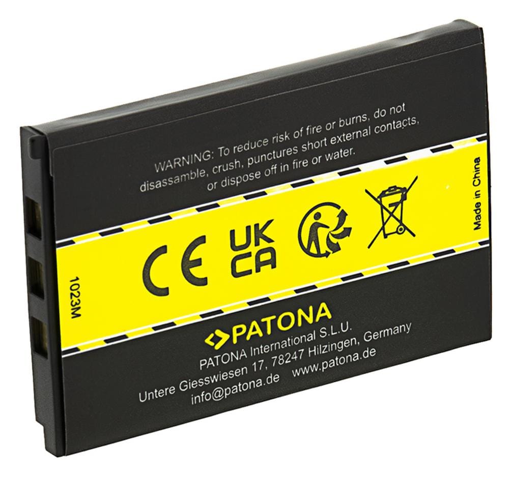 PATONA Battery for Casio EX-Z3 Z4 Z-5 S1 S2 S3 EX-S70 NP-20 NP20