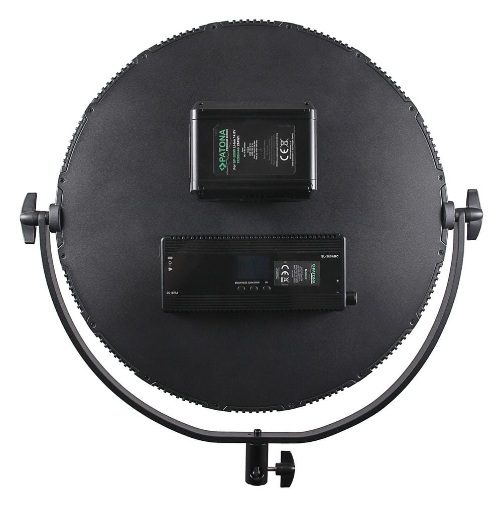 PATONA Premium LED luz suave para foto y video SL-360ARC con control APP y bolsa de transporte PATONA Premium LED luz suave para foto y video SL-360ARC con control APP y bolsa de transporte