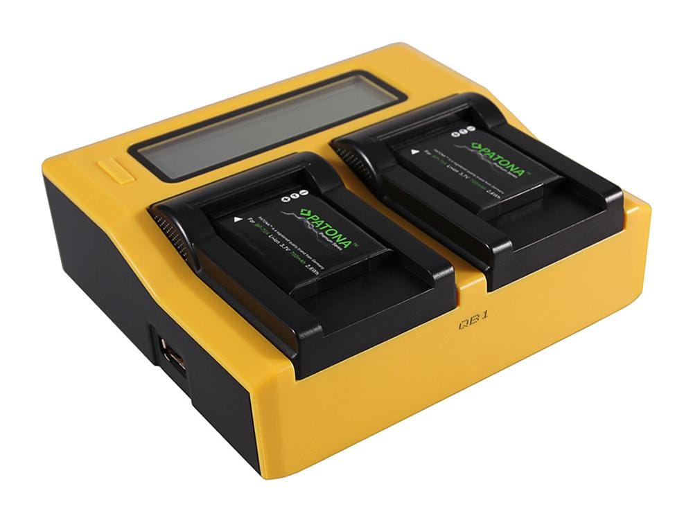 PATONA Cargador Dual LCD USB para Samsung BP-70A ST60 ST61 ST70 ST71 con pantalla LCD PATONA Cargador Dual LCD USB para Samsung BP-70A ST60 ST61 ST70 ST71 con pantalla LCD