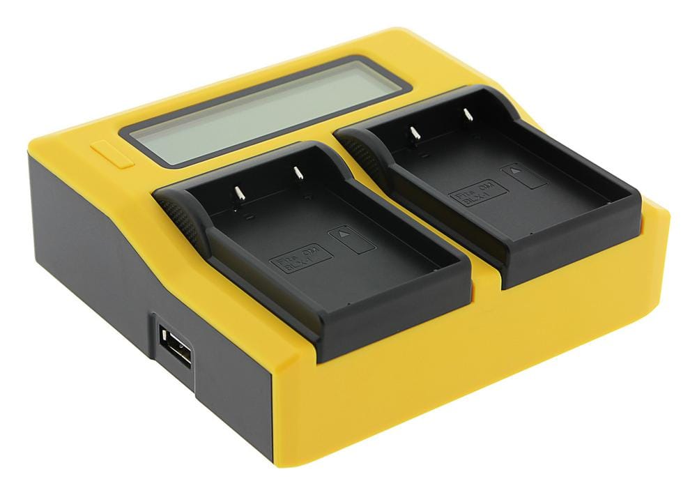 PATONA Dual LCD USB Caricatore per Olympus OM-1 BLX-1 PATONA Dual LCD USB Caricatore per Olympus OM-1 BLX-1