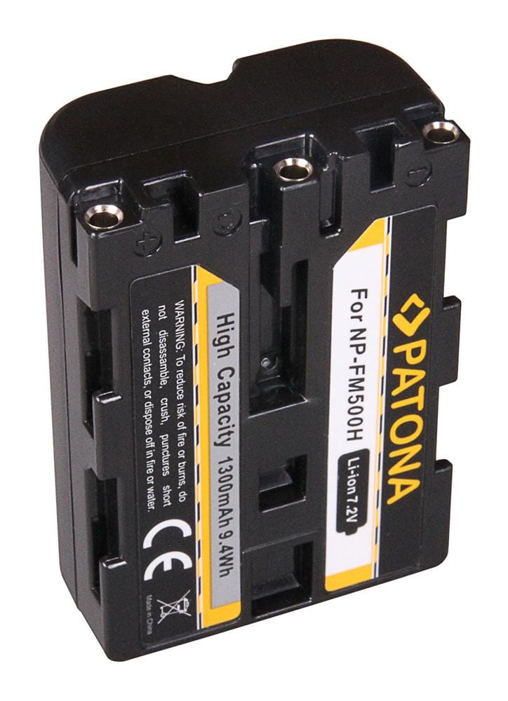 Batería PATONA para Sony NP-FM500H NP-FM500 A900 A700 A300 A200