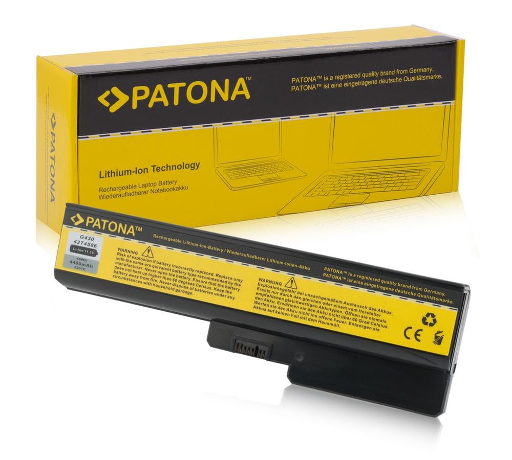 PATONA Battery for IBM Lenovo Ideapad 3000 G430 G530 G450 N500 42T4581 42T4583