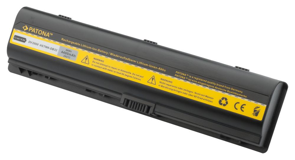 PATONA bateria para HP DV2000 DV6000 DV6100 V3000 V6000 4400 mAh