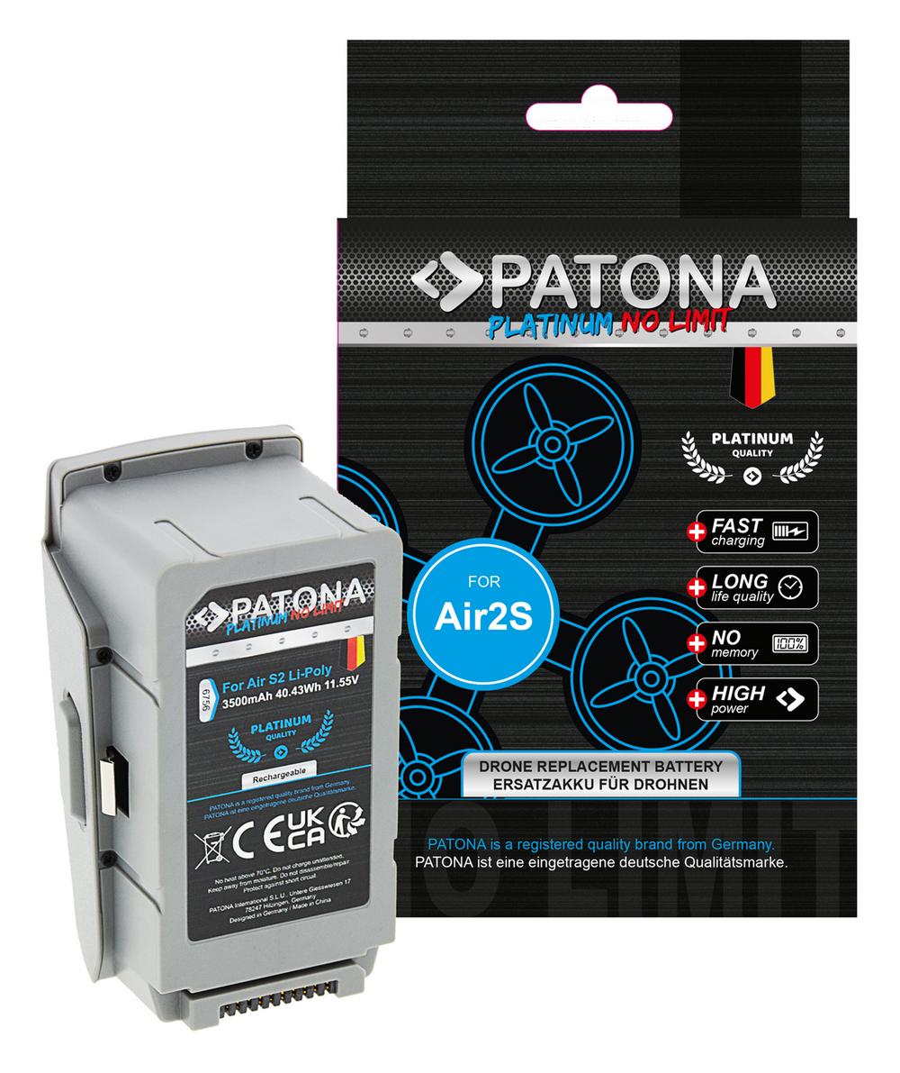 Batterie PATONA Platinum pour DJI Air 2S et Mavic Air 2 CP.MA.00000268.01 Batterie PATONA Platinum pour DJI Air 2S et Mavic Air 2 CP.MA.00000268.01