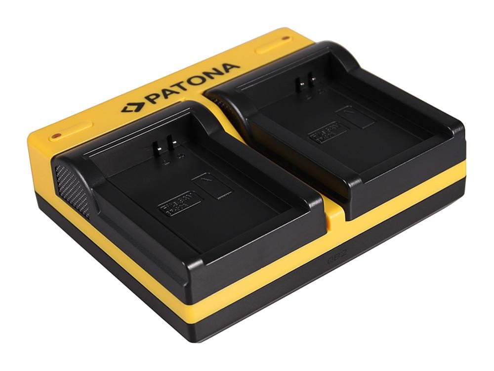 PATONA Carregador Dual para Samsung BP-90A HMX HMXE100P HMX-E100P HMXE10BP HMX-E10BP com cabo Micro-USB