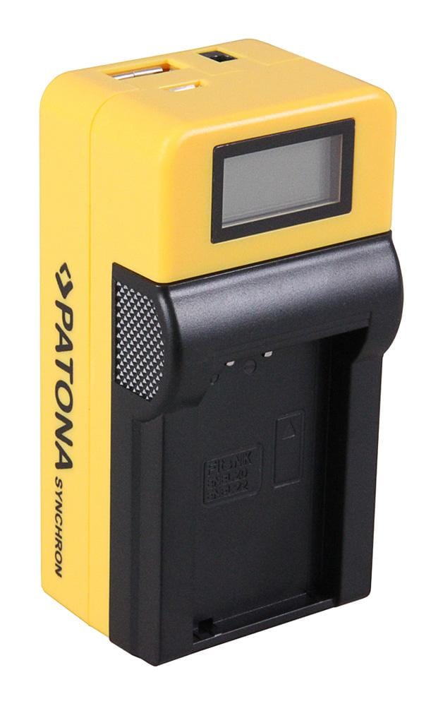 PATONA Synchron Cargador USB para Nikon ENEL20 EN-EL20 con pantalla LCD PATONA Synchron Cargador USB para Nikon ENEL20 EN-EL20 con pantalla LCD