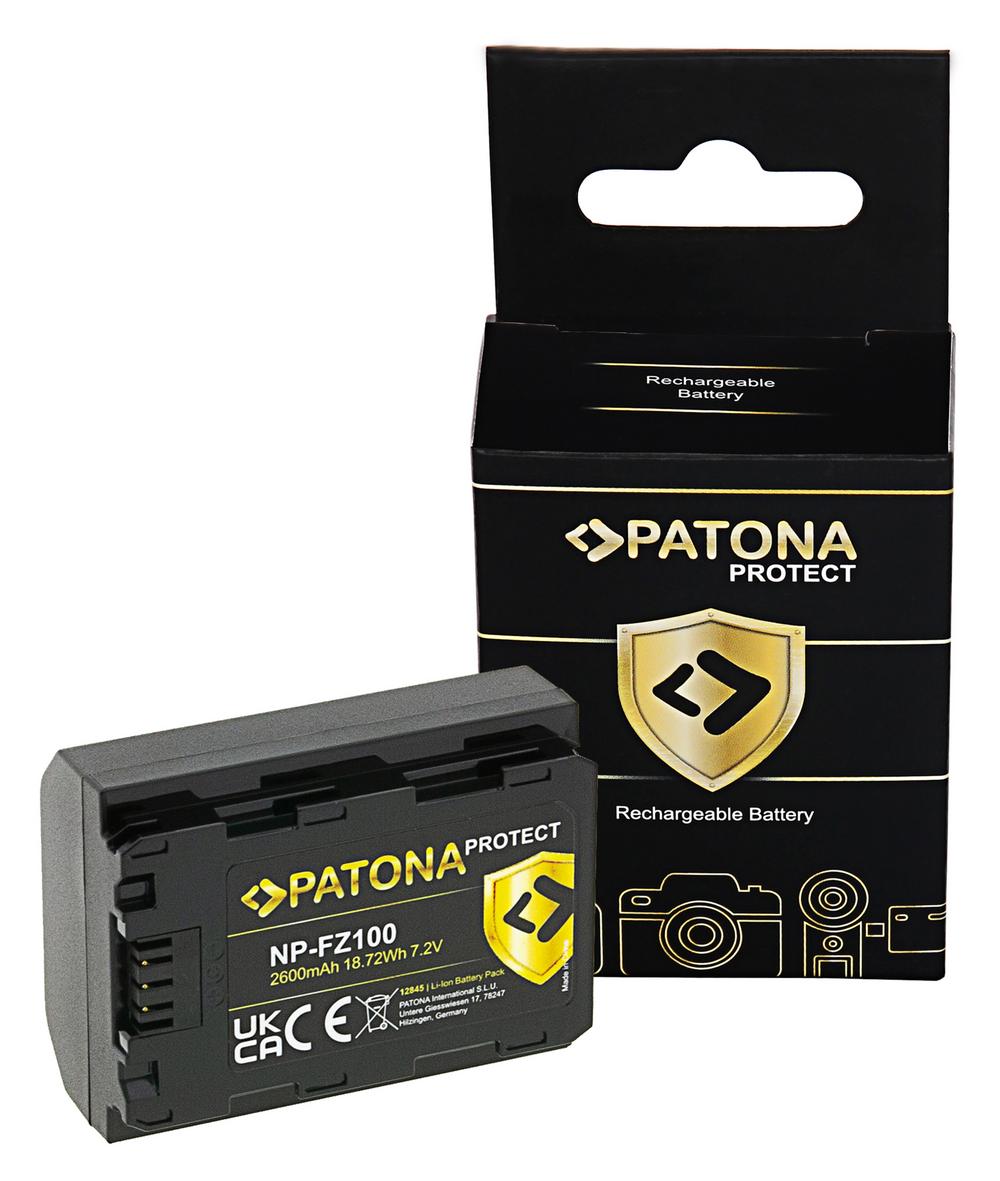 PATONA PROTECT Batteria per Sony NP-FZ100 A7 III A7M3 Alpha 7 III A7 R III A7RM3 Alpha 7 R III A9 Alpha 9 PATONA PROTECT Batteria per Sony NP-FZ100 A7 III A7M3 Alpha 7 III A7 R III A7RM3 Alpha 7 R III A9 Alpha 9