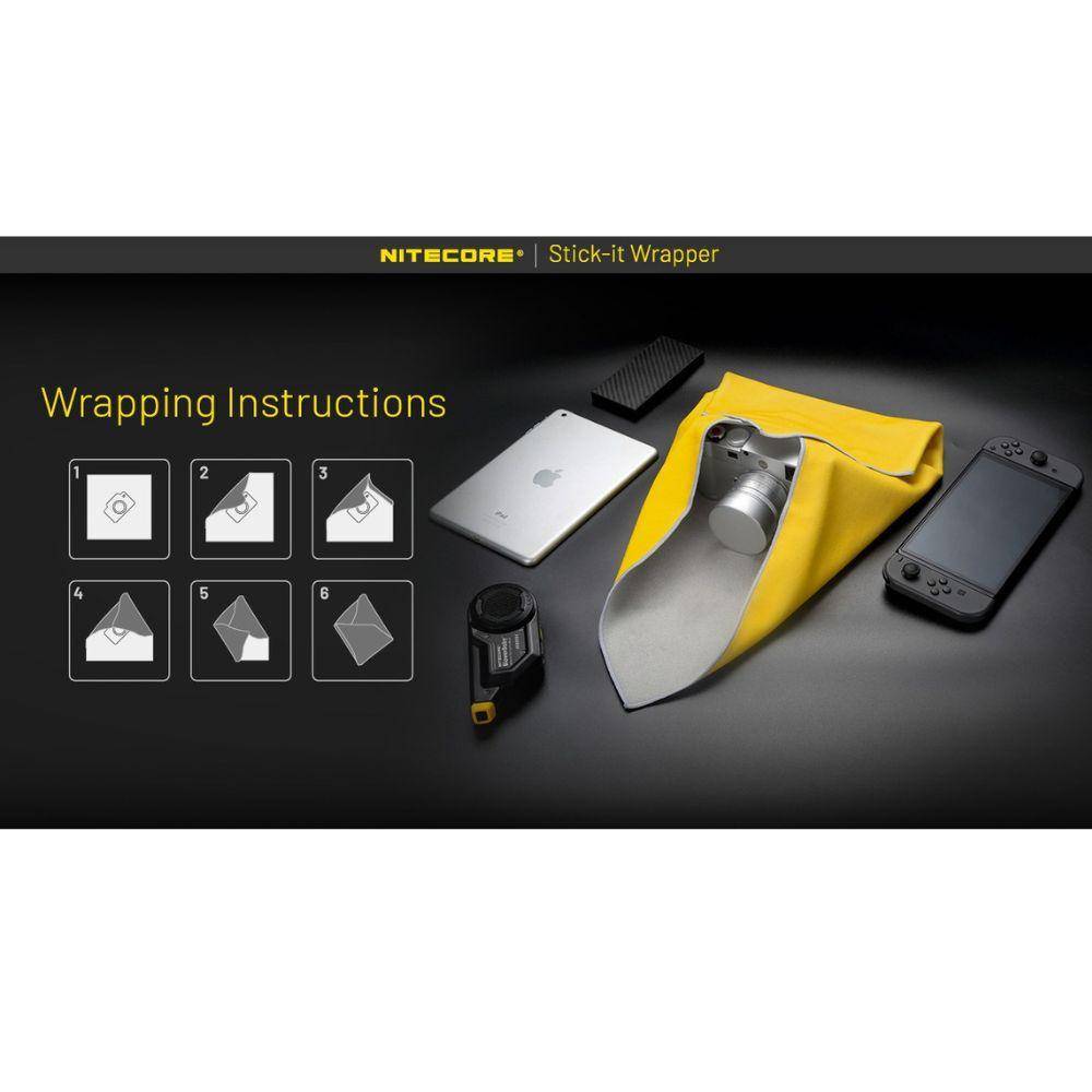 Nitecore cleaning cloth Stick It Magic Cloth