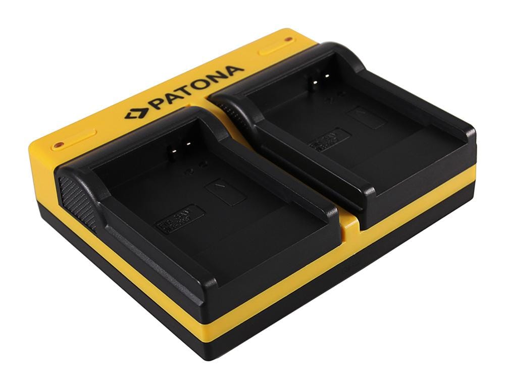 Caricatore Dual PATONA per Samsung SLB-0937 Digimax CL5 L730 L830 NV33 NV4 PL10 con cavo Micro‑USB Caricatore Dual PATONA per Samsung SLB-0937 Digimax CL5 L730 L830 NV33 NV4 PL10 con cavo Micro‑USB