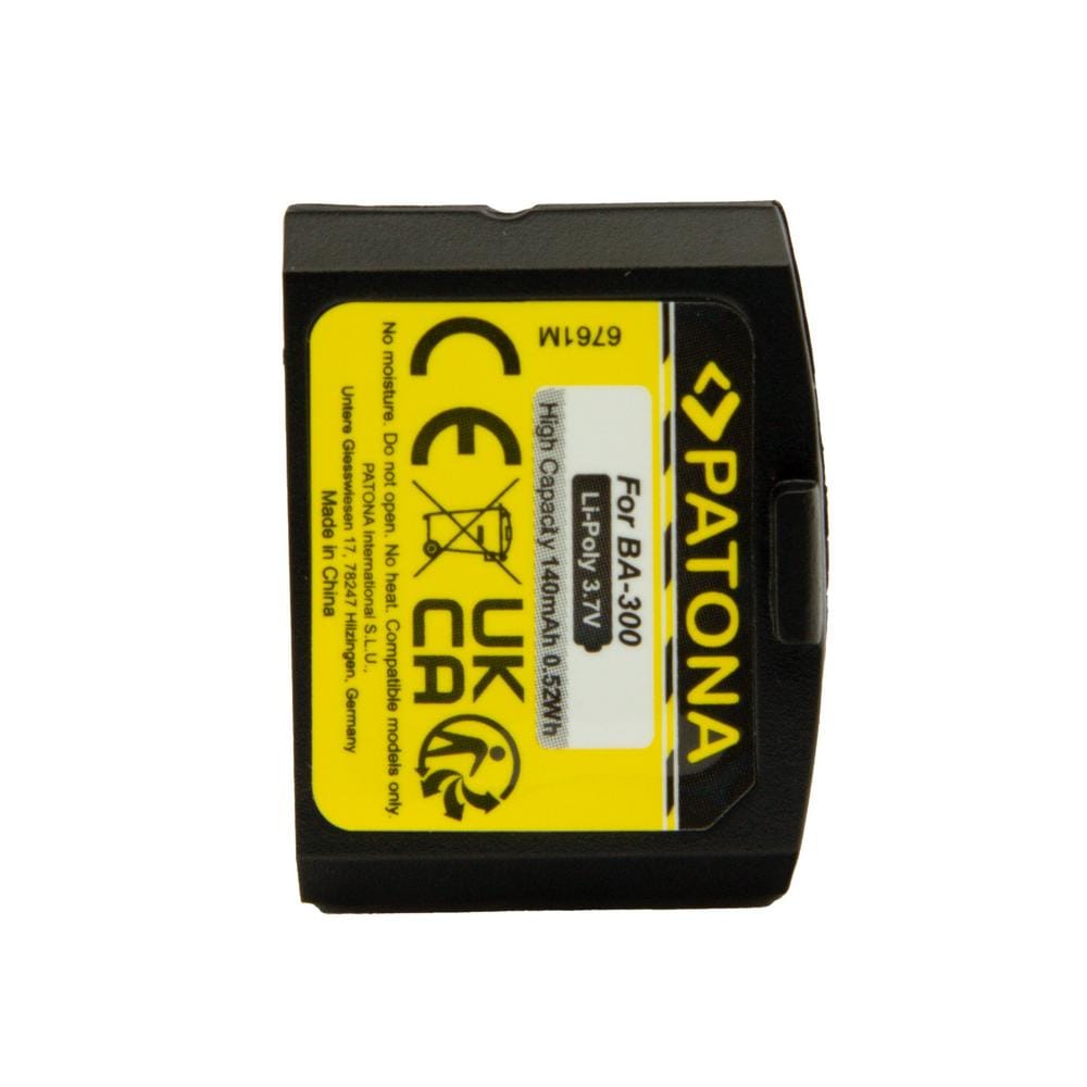 PATONA bateria para Sennheiser IS 410 RI 410 RR 840 fones de ouvido RS 4200 Set 830 TV 840 TV 900 BA300 BA-300