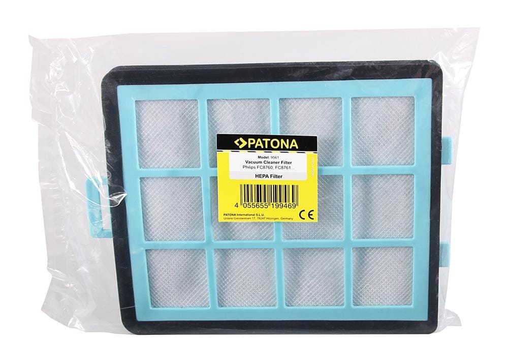 PATONA Filtre HEPA Système de Filtre à Pollen pour Philips FC8760 FC8761 PATONA Filtre HEPA Système de Filtre à Pollen pour Philips FC8760 FC8761