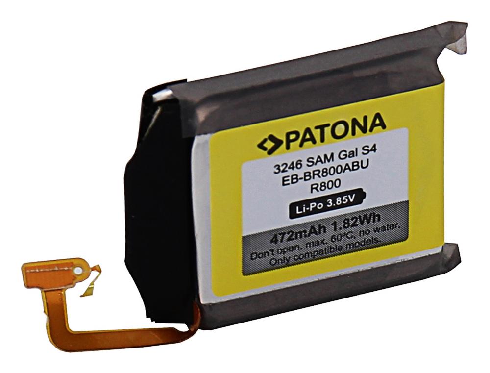 PATONA bateria para Samsung Gear S4 R800 EB-BR800ABU PATONA bateria para Samsung Gear S4 R800 EB-BR800ABU