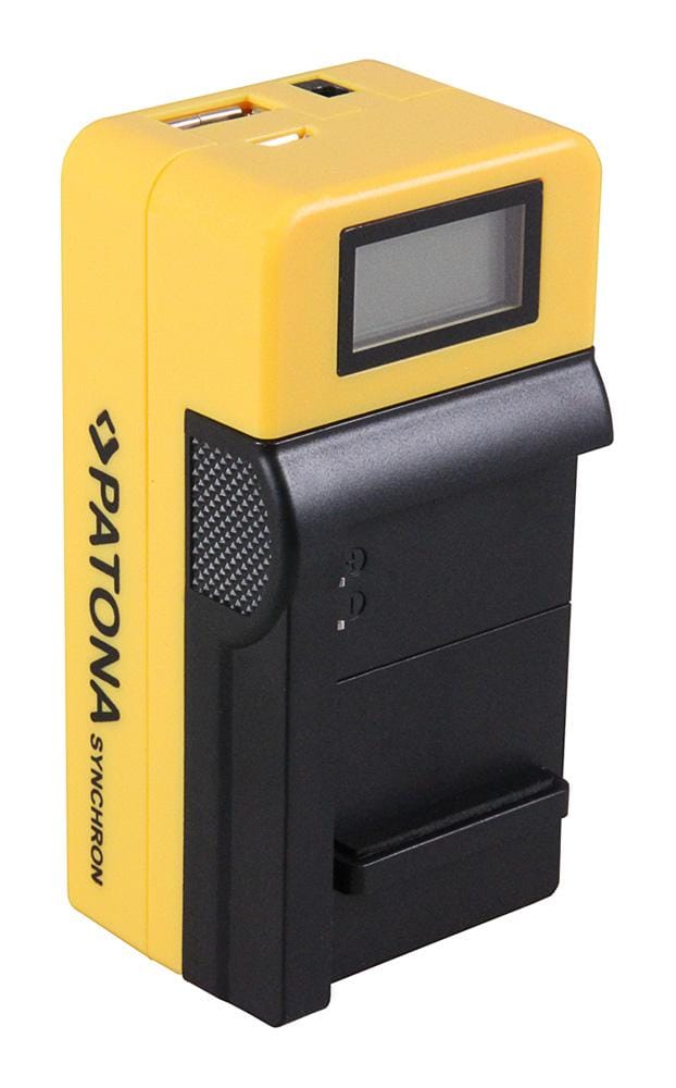 PATONA Synchron USB Carregador para Samsung B740 B740AC com tela LCD PATONA Synchron USB Carregador para Samsung B740 B740AC com tela LCD