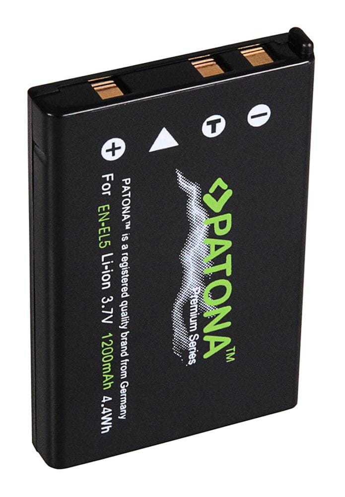 PATONA Bateria Premium para Nikon EN-EL5 CoolPix 3700 4200 5200 5900 7900